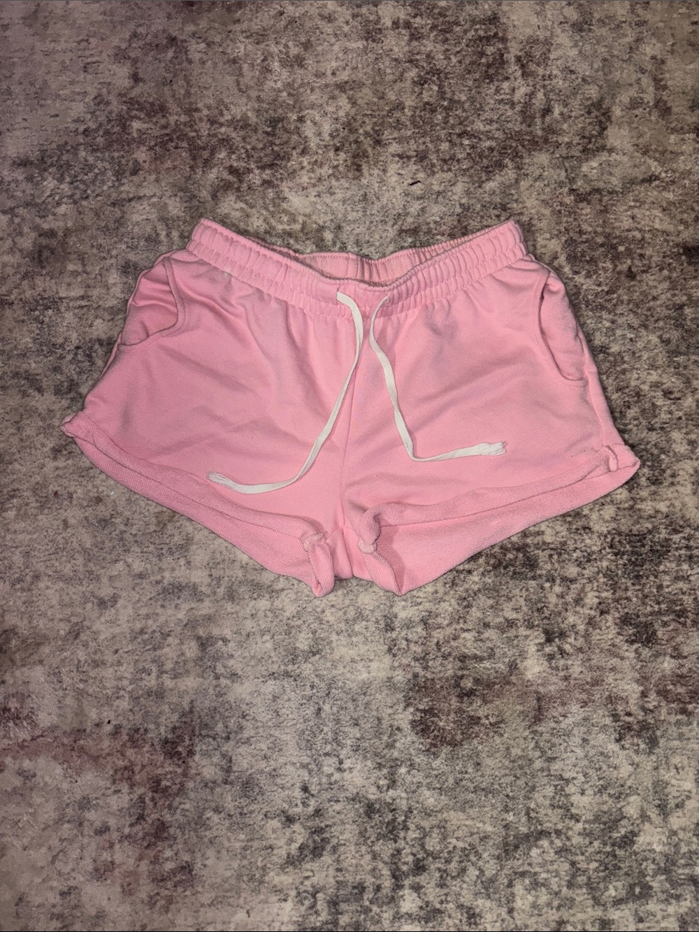 S Classic Pink Women's Lounge Shorts - Soft Everyday Comfort